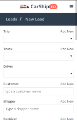 Auto Hauler App - run business tools on mobile